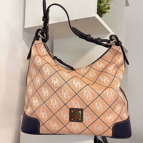Bags 35 Dooney Bourke Blush Hobo Bag Nwt Poshmark